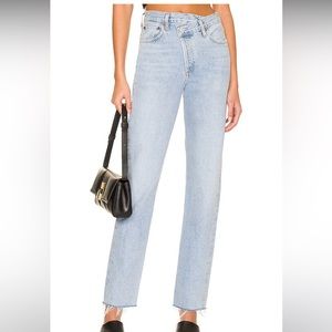 AGOLDE Criss Cross Jeans